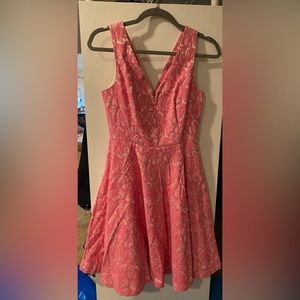 Maeve Floral Pink A Line Dress